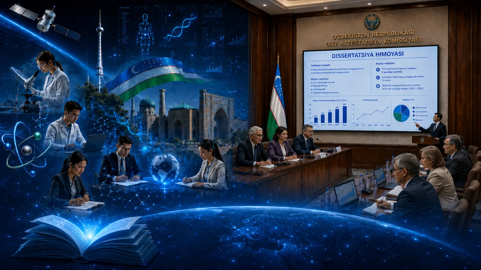 Oliy attestatsiya komissiyasi majlisi va ilmiy-raqamli muhit